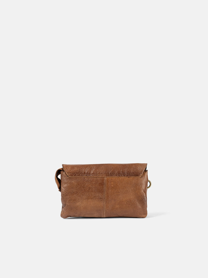 RE:DESIGNED EST 2003 Claire Urban Clutch Walnut