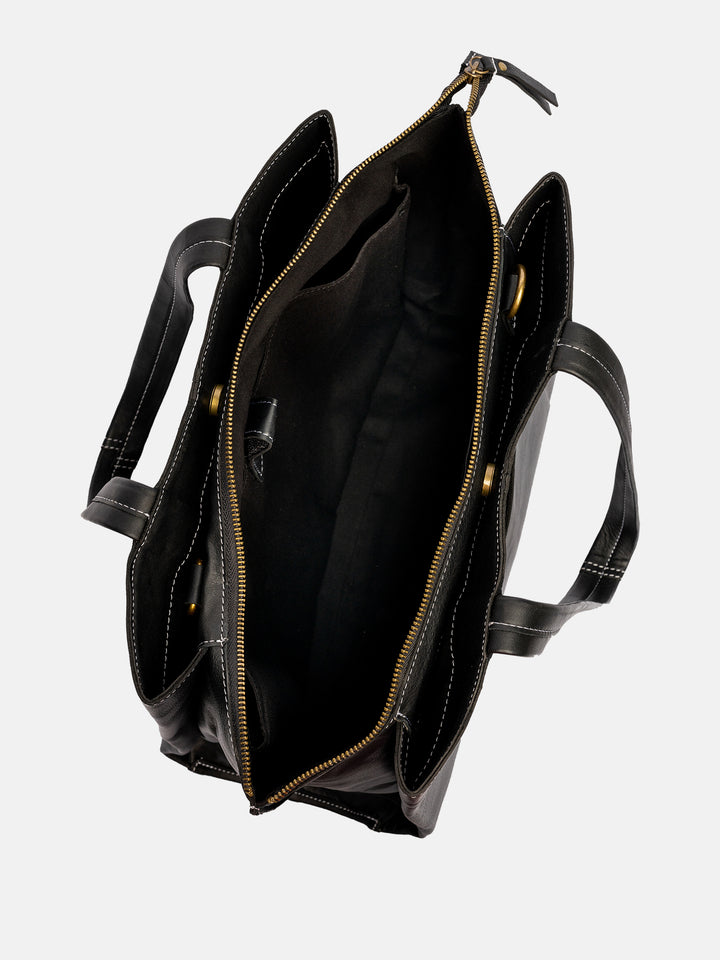 RE:DESIGNED EST 2003 Eliana Work Bag Black/Black