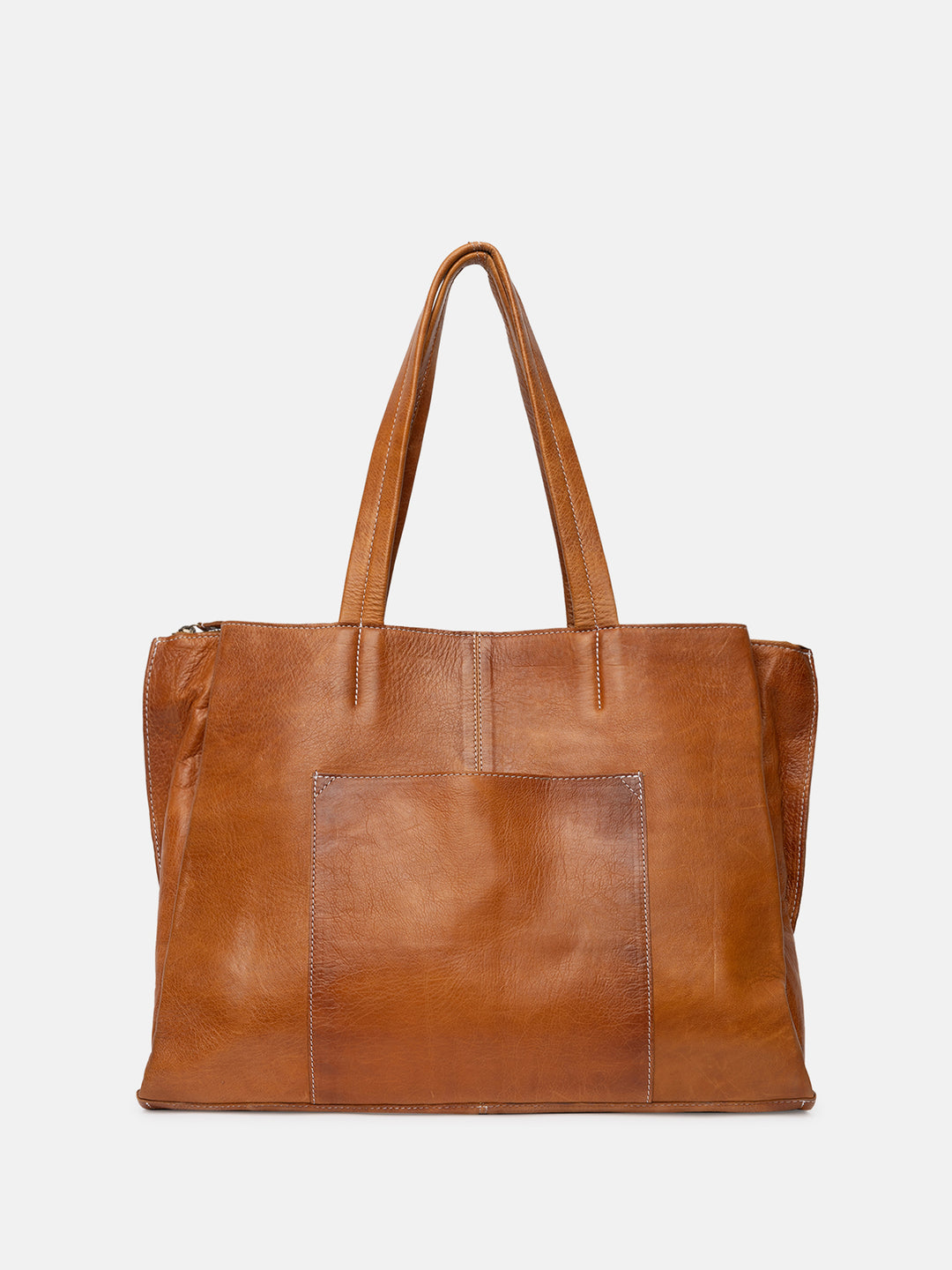 RE:DESIGNED EST 2003 Eliana Work Bag Burned Tan