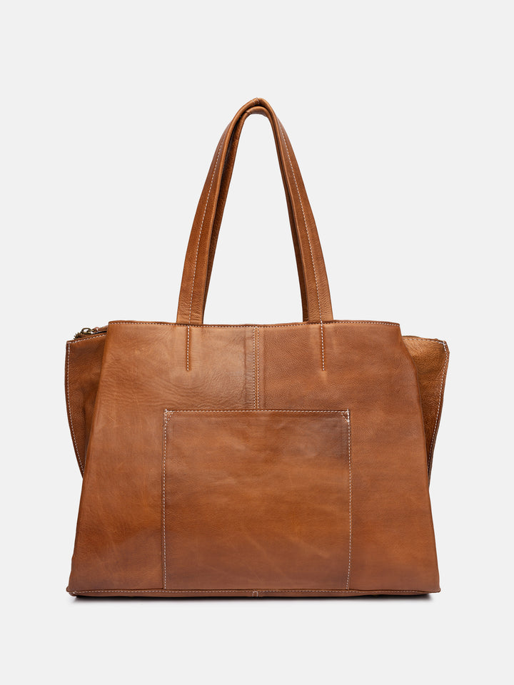 RE:DESIGNED EST 2003 Eliana Work Bag Walnut