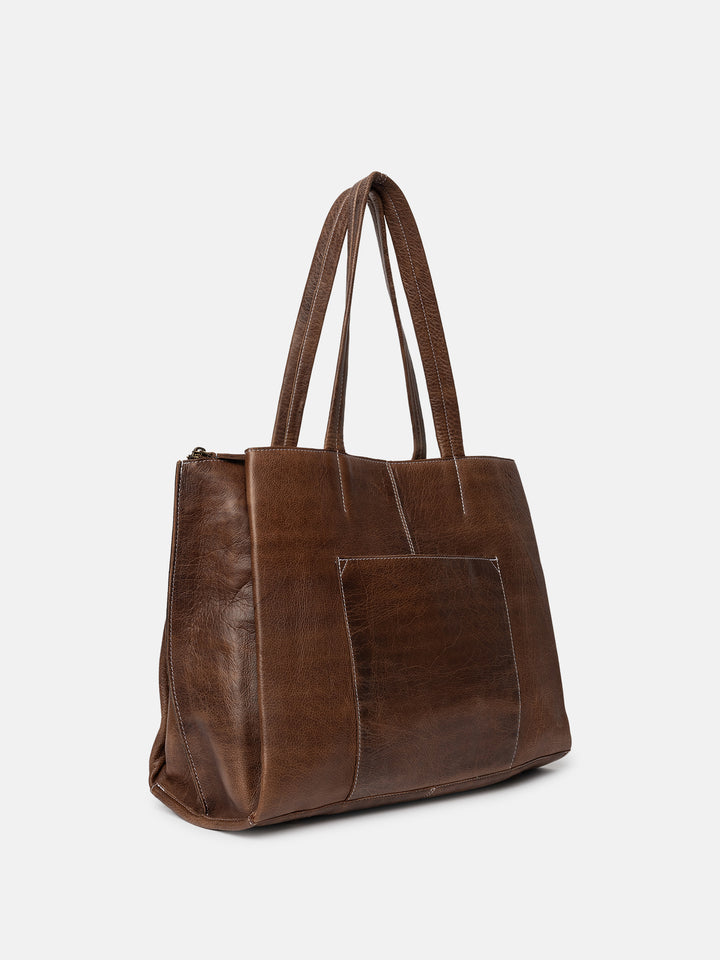 RE:DESIGNED EST 2003 Eliana Work Bag Woodsmoke