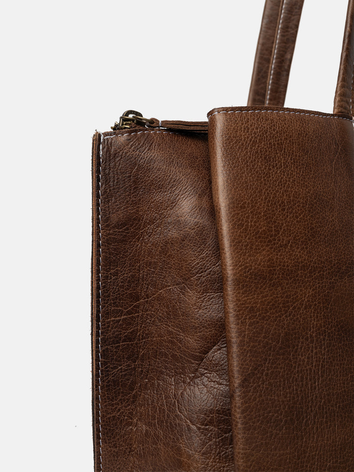 RE:DESIGNED EST 2003 Eliana Work Bag Woodsmoke