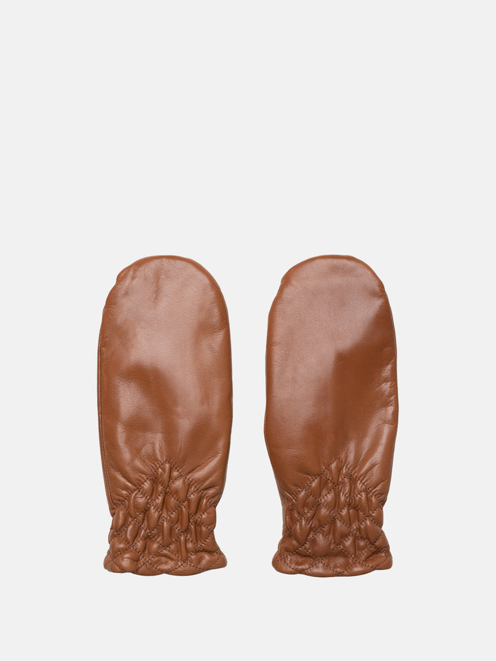 RE:DESIGNED EST 2003 Elke Mitten Gloves Cognac