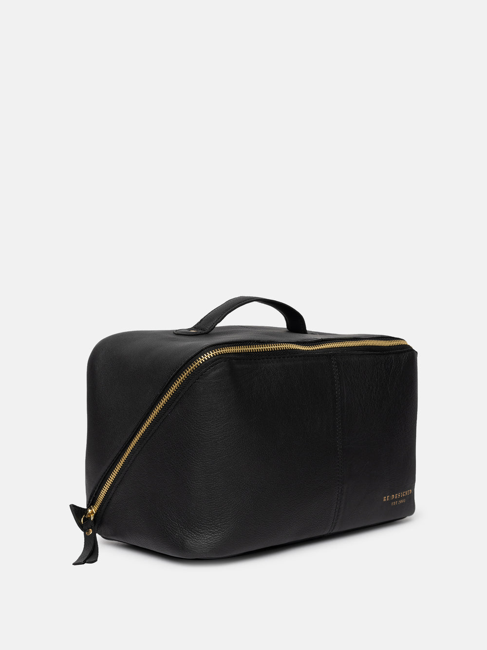 RE:DESIGNED EST 2003 Halima Big Toilet Bag Black/Gold