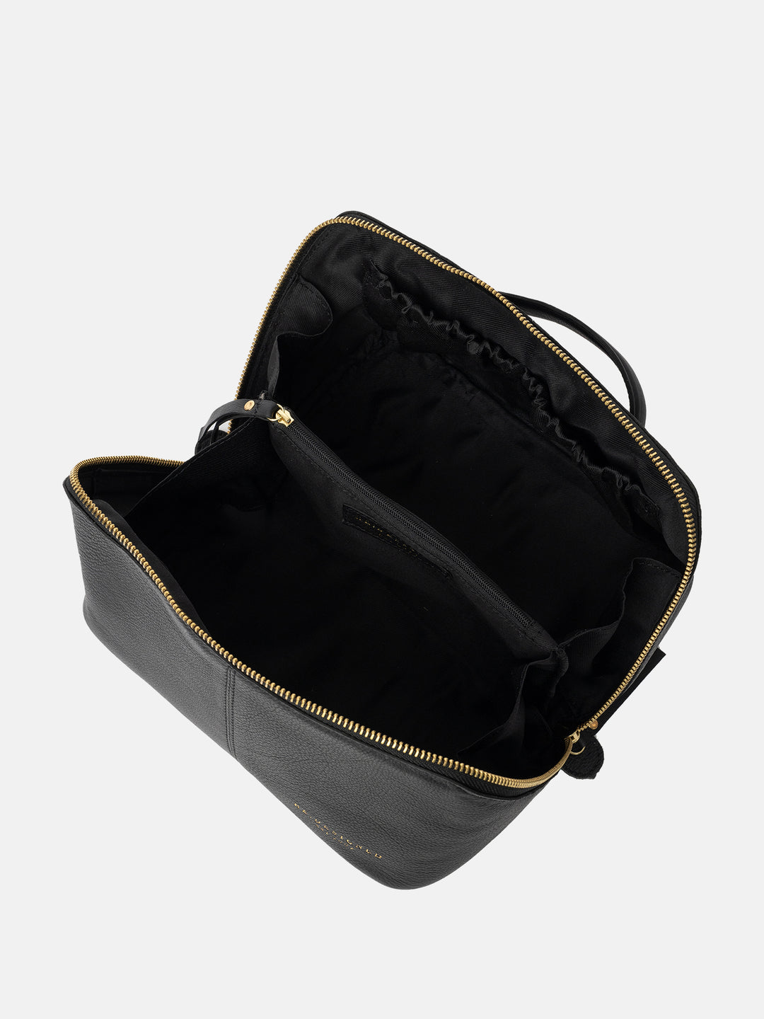 RE:DESIGNED EST 2003 Halima Small Toilet Bag Black/Gold