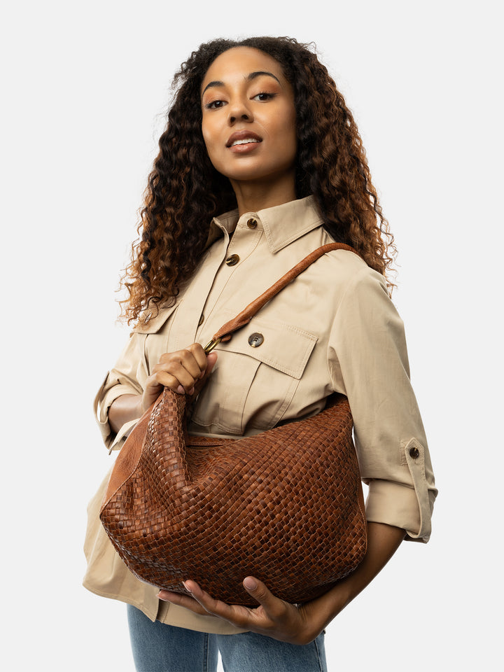 RE:DESIGNED EST 2003 Hester Shoulder bag Walnut