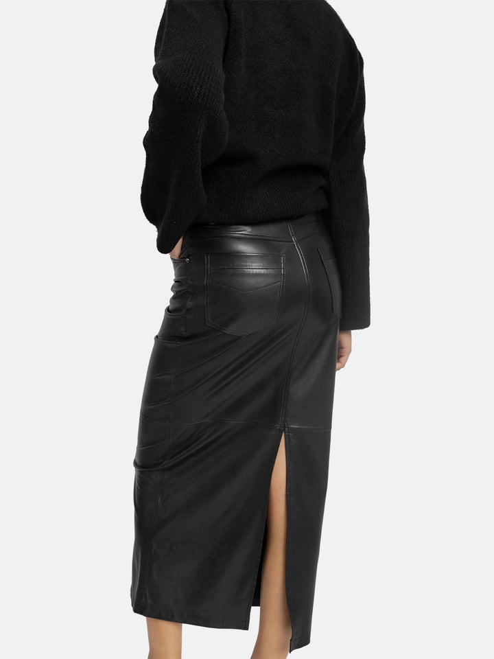 RE:DESIGNED Garment Hollis Long Skirt Black