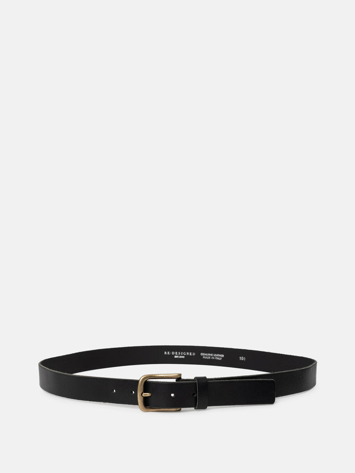 RE:DESIGNED EST 2003 Jeanne wide Belt Black