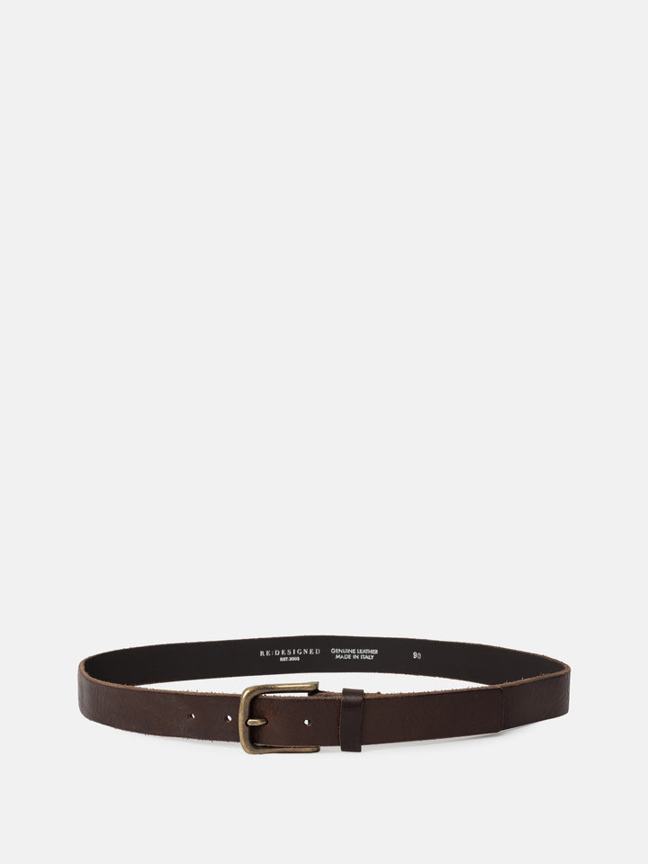 RE:DESIGNED EST 2003 Jeanne wide Belt Brown