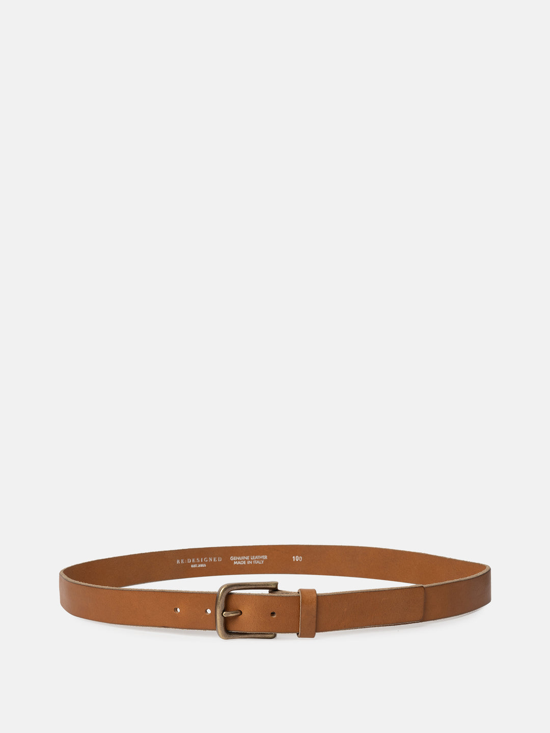 RE:DESIGNED EST 2003 Jeanne wide Belt Tan