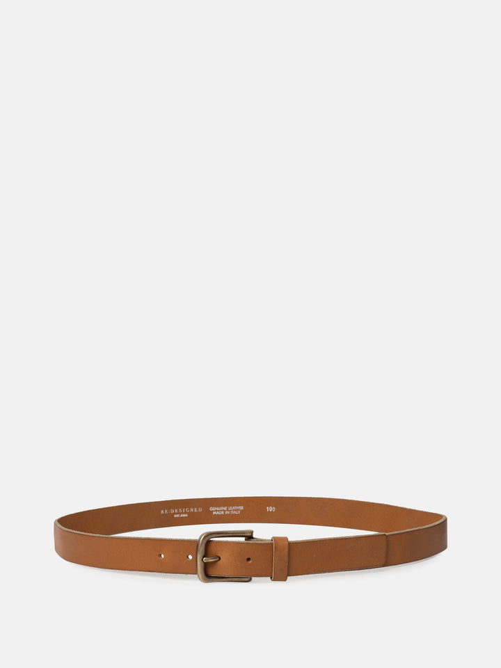 RE:DESIGNED EST 2003 Jeanne wide Belt Tan