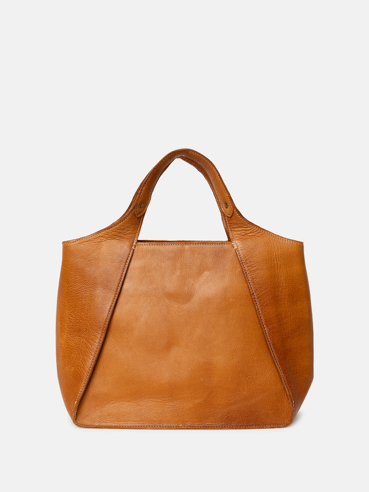 RE:DESIGNED EST 2003 Jona Big Shopper Burned Tan