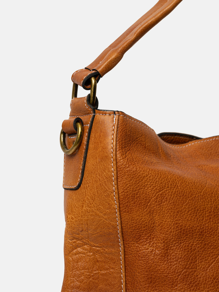 RE:DESIGNED EST 2003 Lise Big Shoulder bag Burned Tan