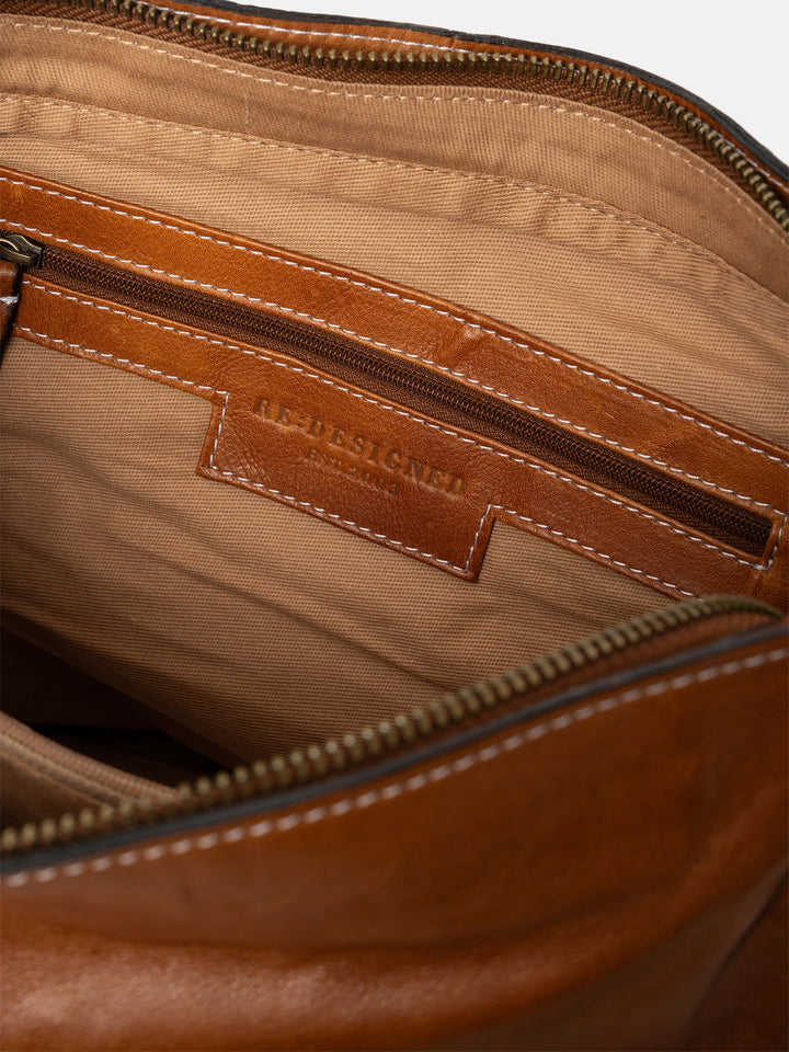 RE:DESIGNED EST 2003 Lise Big Shoulder bag Walnut