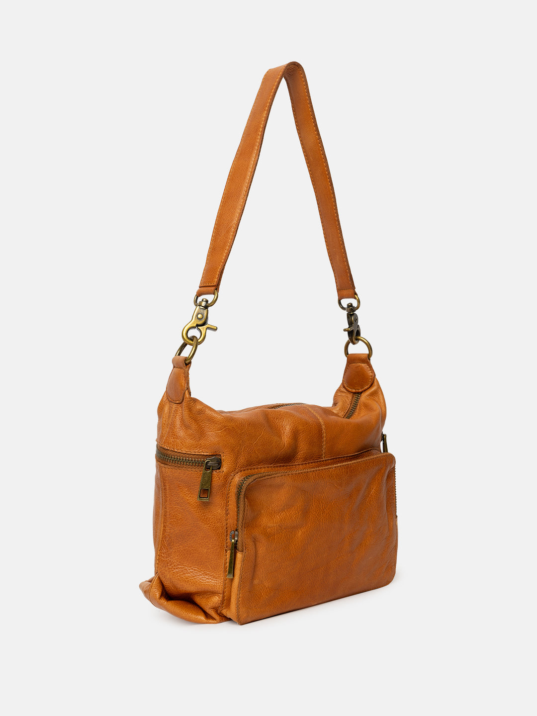 RE:DESIGNED EST 2003 Lula Big Shoulder bag Burned Tan